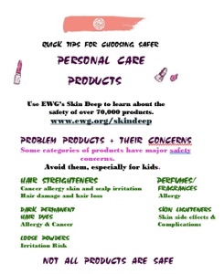 Personal Care Products Tip